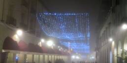 Foto con firmamento azul